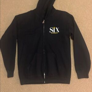 Black Six the musical zip up  Hoodie